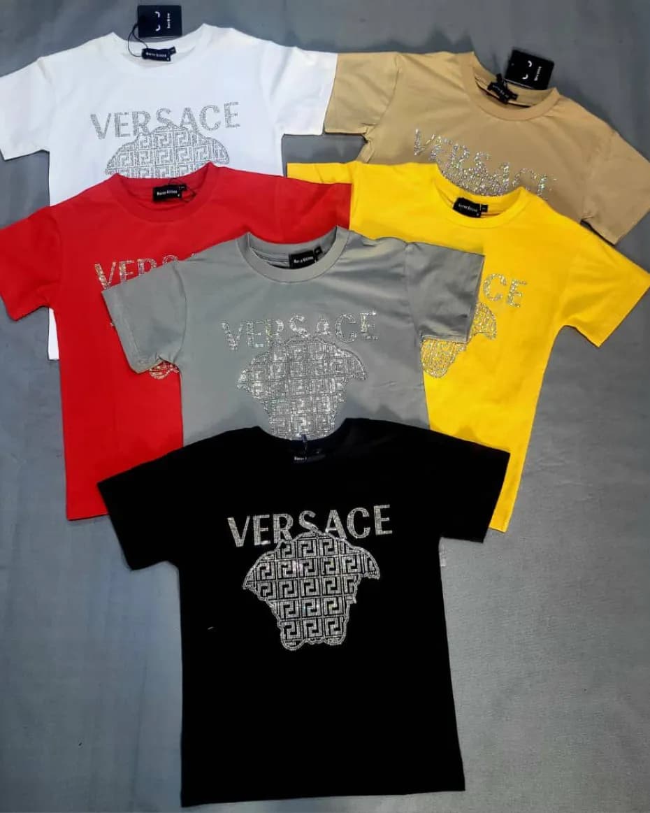 Versace round neck T-shirt